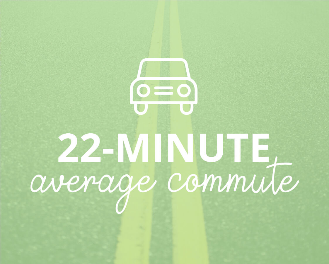 22-Minute Average Commute