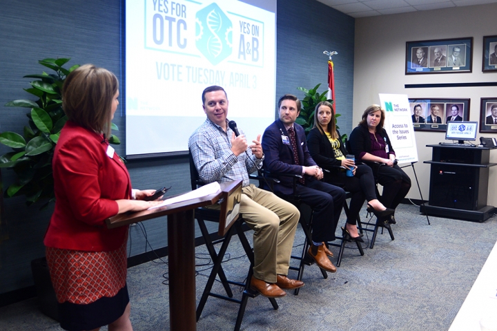 Young Professionals Learn About OTC Initiatives, Pledge to Vote April 3